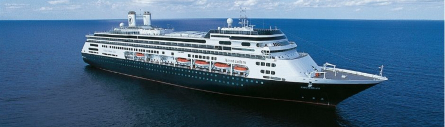 Amsterdam at sea
